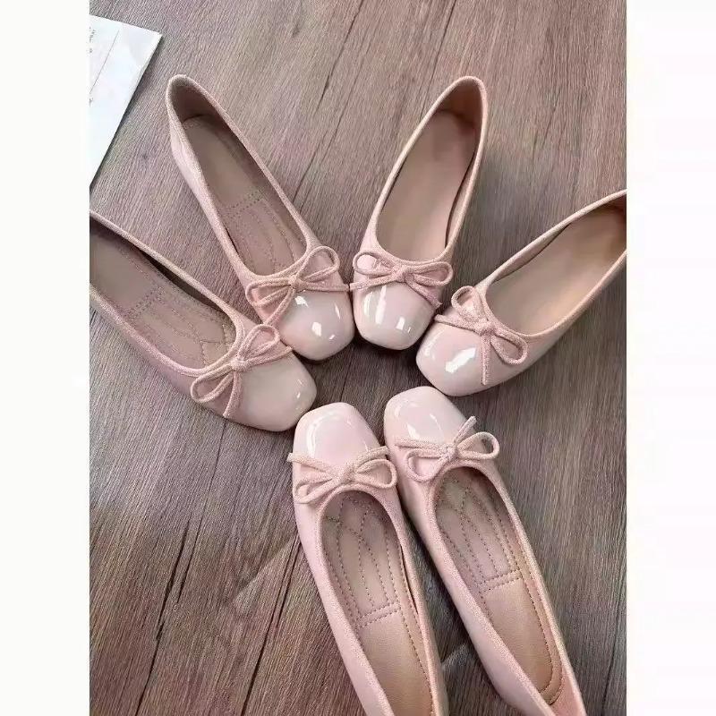 Women'S Shoes - Sepatu Ballet Wanita Model Flat, Ujung