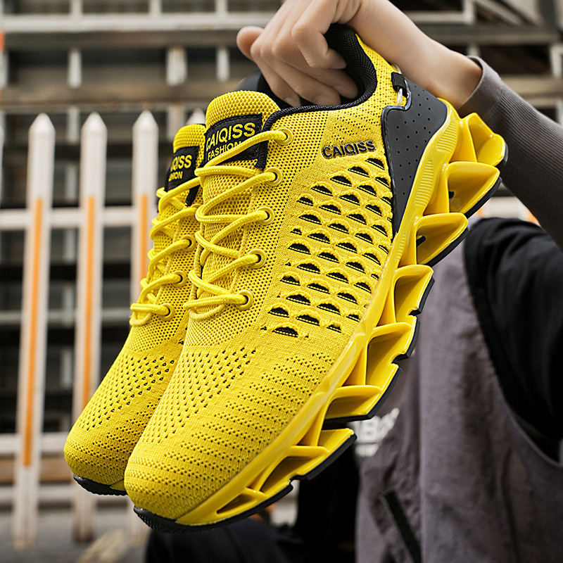 Sepatu Kasual Pria Sepatu Lari - Shock Absorbing Gym Trainers ulasan dan harga