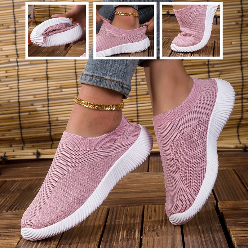 Sepatu Sneakers Wanita Bahan R - Breathable Mesh Athletic Shoes ulasan dan harga