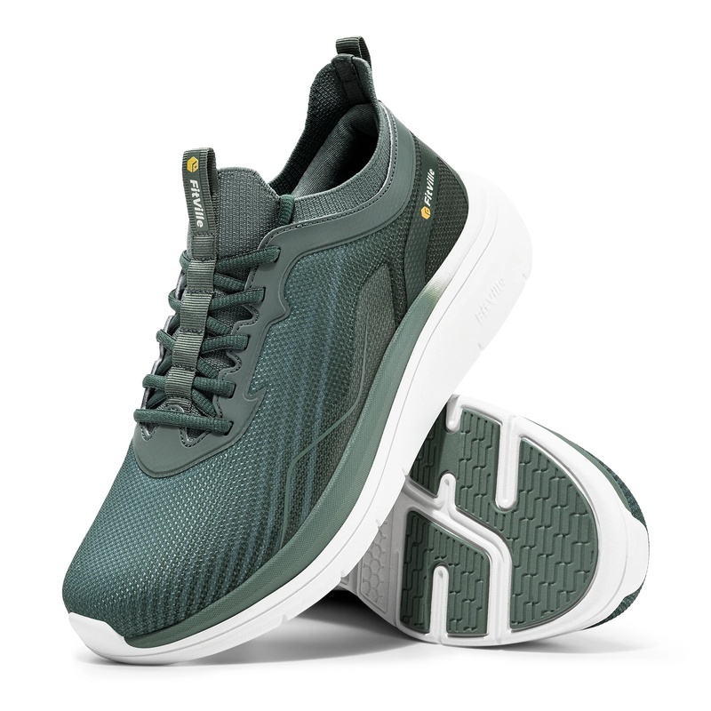 FitVille Sepatu Sneakers Pria  - Wide Toe Box Running Sneakers ulasan dan harga