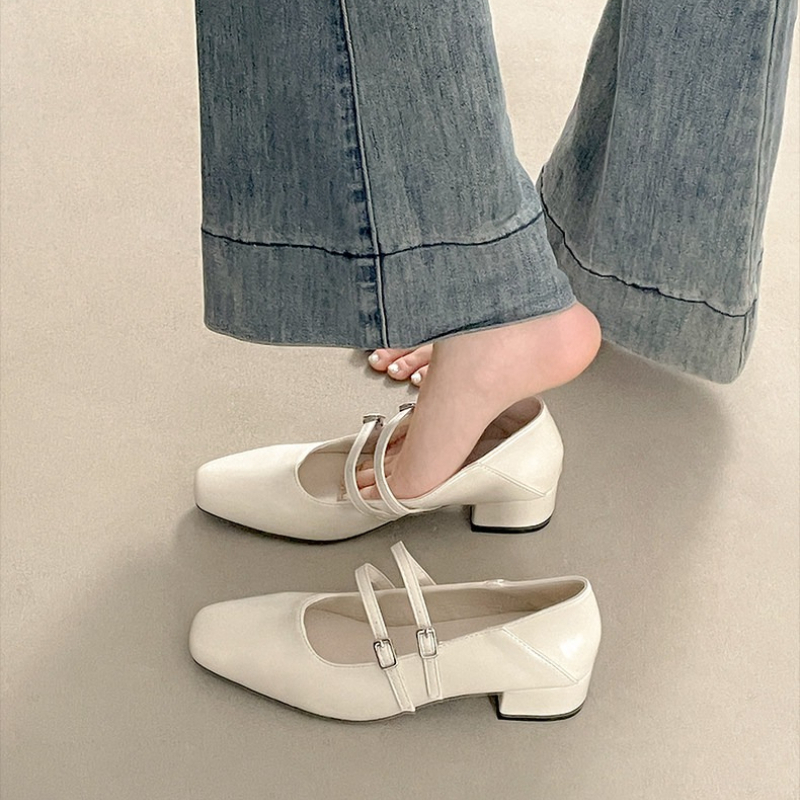 Sepatu Mary Jane Wanita Hak Re - Women'S Shoes ulasan dan harga